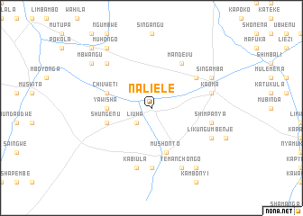 map of Naliele