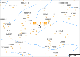 map of Naliembê