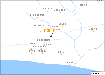 map of Nalient