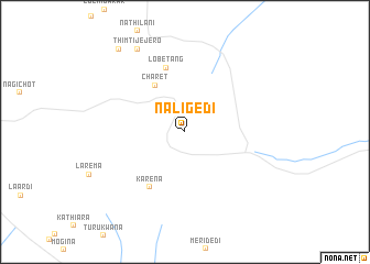 map of Naligedi