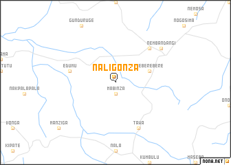 map of Naligonza