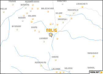 map of Nalig