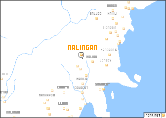 map of Nalingan