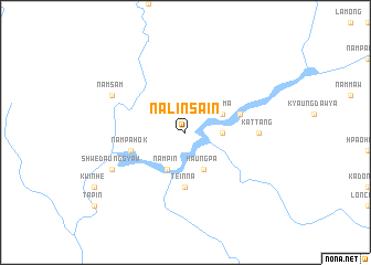 map of Nālinsain