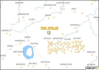 map of Nalirojo