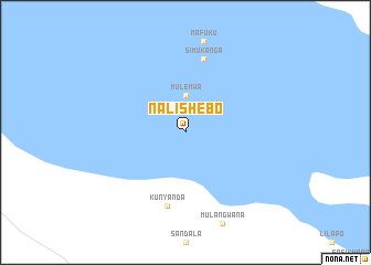 map of Nalishebo