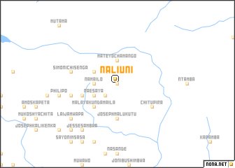 map of Naliuni