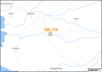 map of Naliya