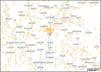 map of Nāli