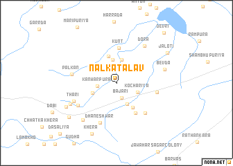 map of Nāl ka Talāv