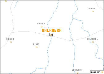 map of Nalkhera