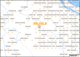 map of Nalkola