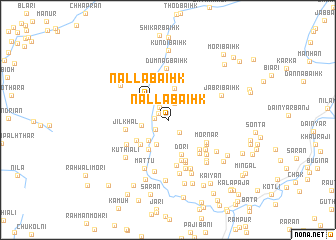 map of Nalla Baihk