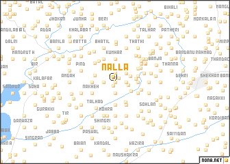 map of Nalla