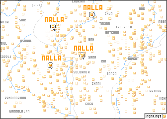 map of Nalla