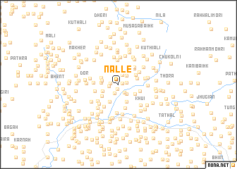 map of Nalle