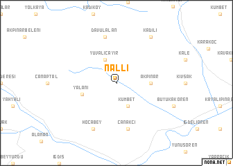 map of Nallı