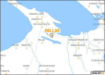 map of Nallur