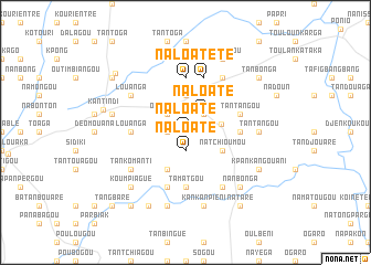 map of Naloaté