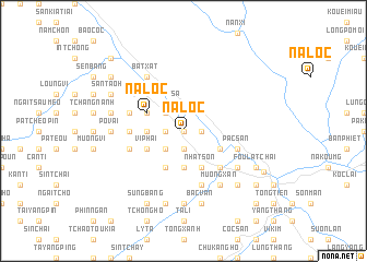 map of Na Loc