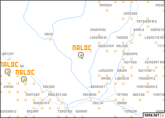 map of Na Loc