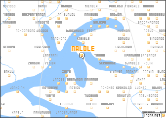 map of Nalole