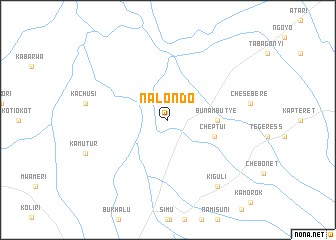 map of Nalondo