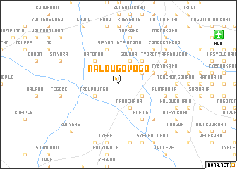 map of Nalougovogo