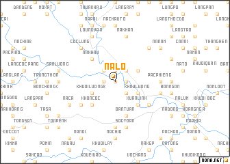 map of Nà Lo