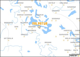map of Nalpatua