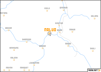 map of Naluo