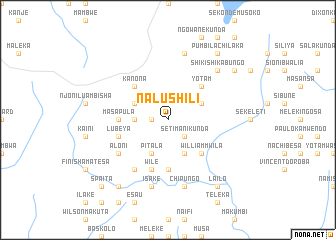 map of Nalushili