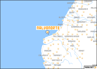 map of Nalvo Norte