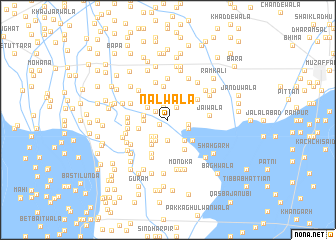 map of Nālwāla