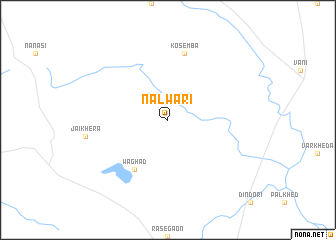 map of Nalwāri