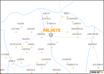 map of Nalweyo