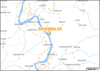 map of Namabbalan