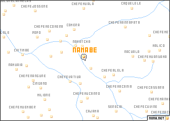 map of Namabe