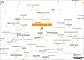 map of Namabougou