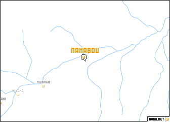 map of Namabou