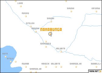 map of Namabunga