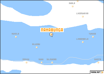 map of Namabunga