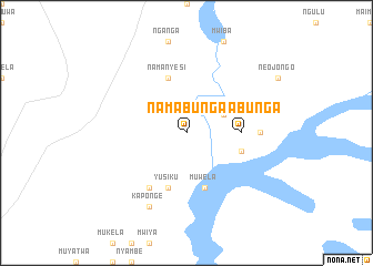 map of Namabunga