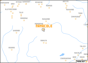 map of Namacole