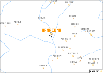 map of Namacoma