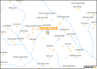 map of Namacoma
