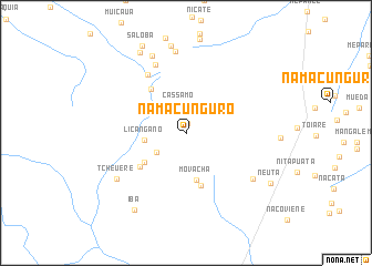 map of Namacunguro
