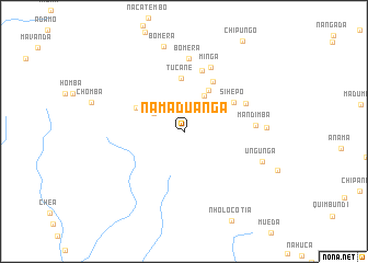 map of Namaduanga