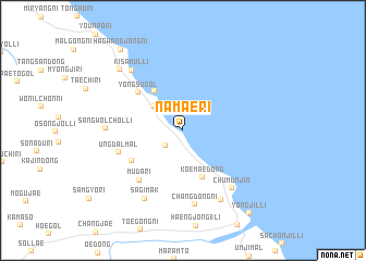 map of Namae-ri