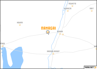 map of Namagaï